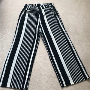 Black and white stripped beach pant - Us size 10